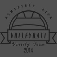 Volleyball Template DNT001 BW Thumbnail