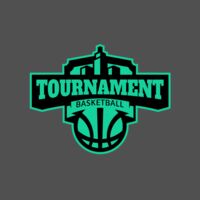 Tournament Basketball logo template Thumbnail