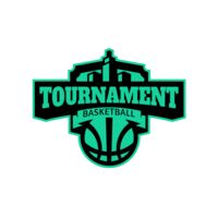 Tournament Basketball logo template Thumbnail