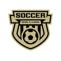 Serie a league soccer logo template Thumbnail