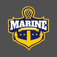 Marine Lacrosse Logo Template Thumbnail