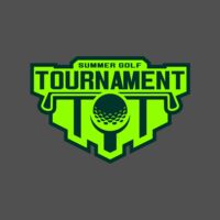 Tournament Summer golf logo template Thumbnail