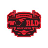 World Tournament Golf club logo template Thumbnail