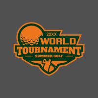 World Tournament Simmer Golf logo template Thumbnail