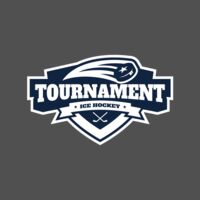 Tournament Ice Hockey logo template 02 Thumbnail