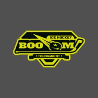 Boom Ice Hockey Tournament logo template Thumbnail