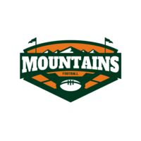 Mountains Football logo template 02 Thumbnail