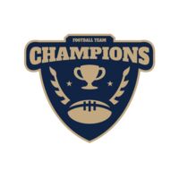 Champions Football Team logo template Thumbnail