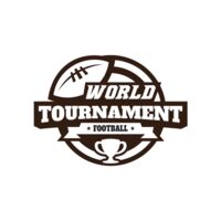 World Tournament Football logo template Thumbnail