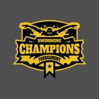 Champions Swimming Tournament logo template Thumbnail