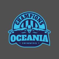 Oceania Champions Swimming logo template Thumbnail