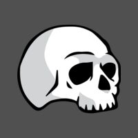 Elements Skull logo template 03 Thumbnail