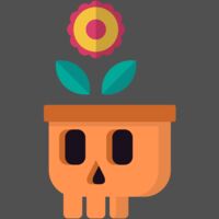 Elements Skull logo template 08 Thumbnail