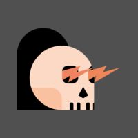 Elements Skulls logo template 22 Thumbnail