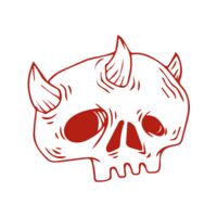 Elements Skulls logo template 28 Thumbnail