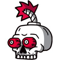 Elements Skulls logo template 85 Thumbnail