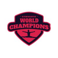 Gymnastic World Champions logo template Thumbnail