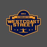 West Coast Street Gymnastic logo template 02 Thumbnail