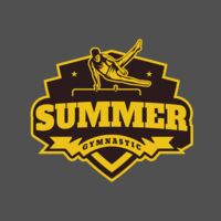 Summer Gymnastic logo template Thumbnail