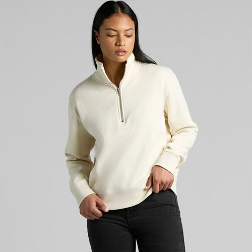Womens Half Zip Crew (Heavyweight) Thumbnail