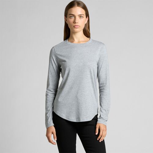 Womens Maple Curve Longsleeve Tee (Lightweight) Thumbnail