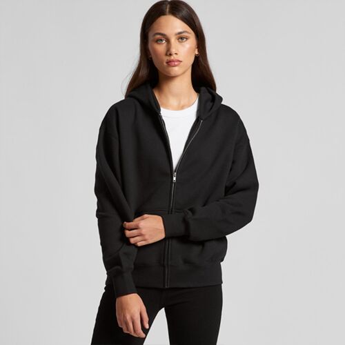 Womens Relax Zip Hood (Oversized/Midweight) Thumbnail