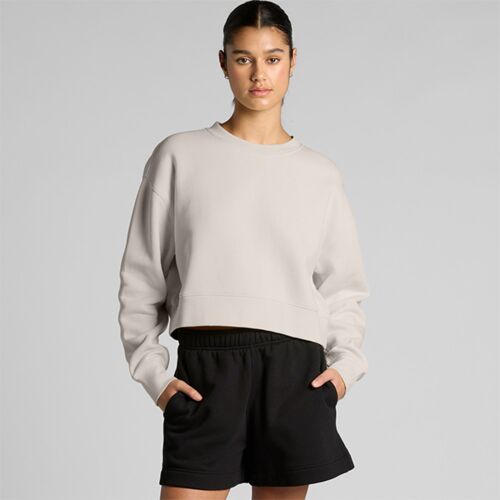 Womens Relax Crop Crew (Oversized/Heavyweight) Thumbnail