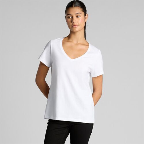 Womens Maple V Neck Tee Thumbnail