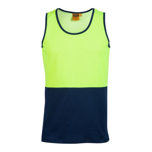 WS Basic Hi Vis Singlet SW15 Thumbnail